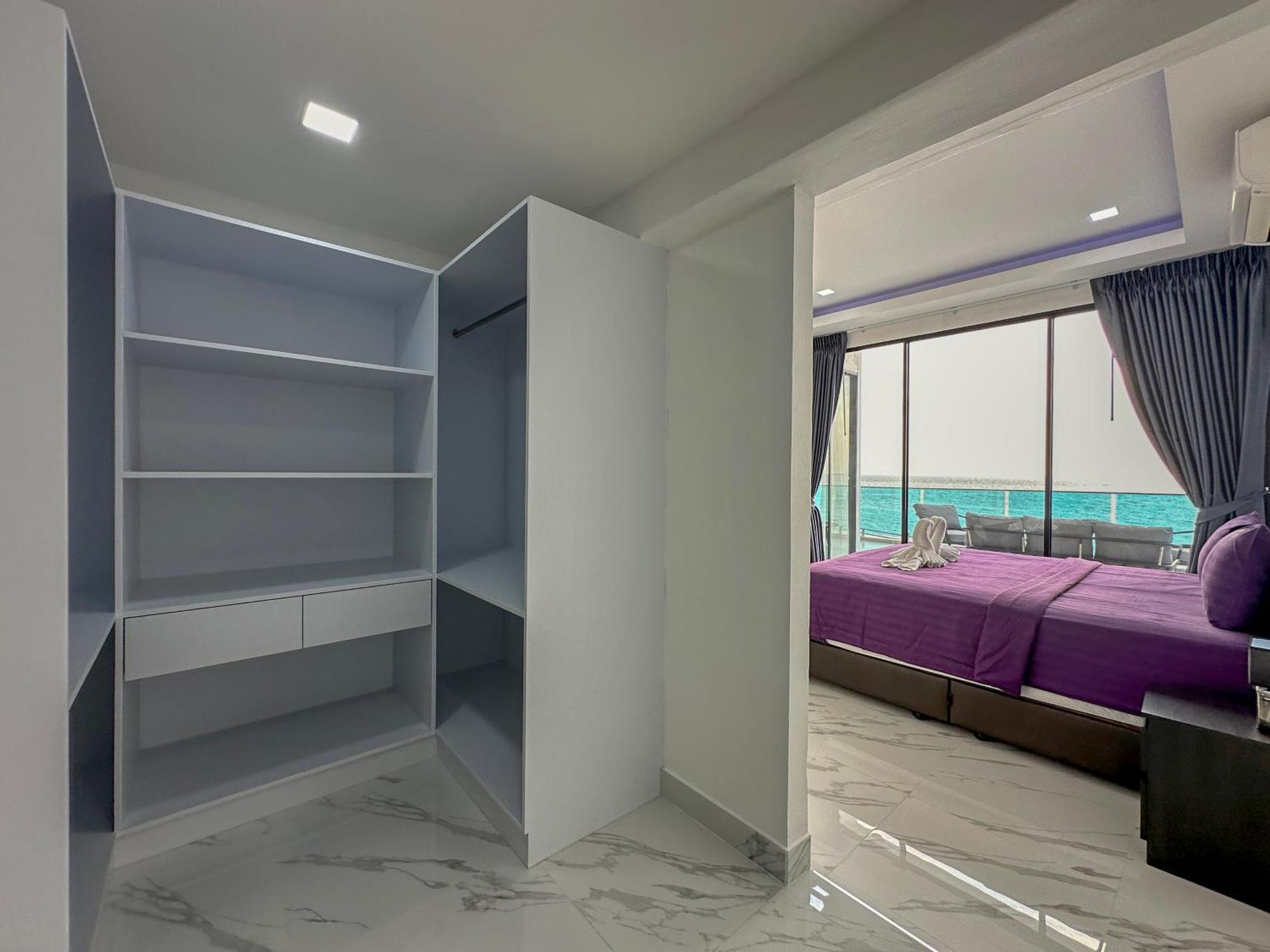 Stunning Beachfront View Luxurious Apartment 40 Jomtien Beach Exteriör bild