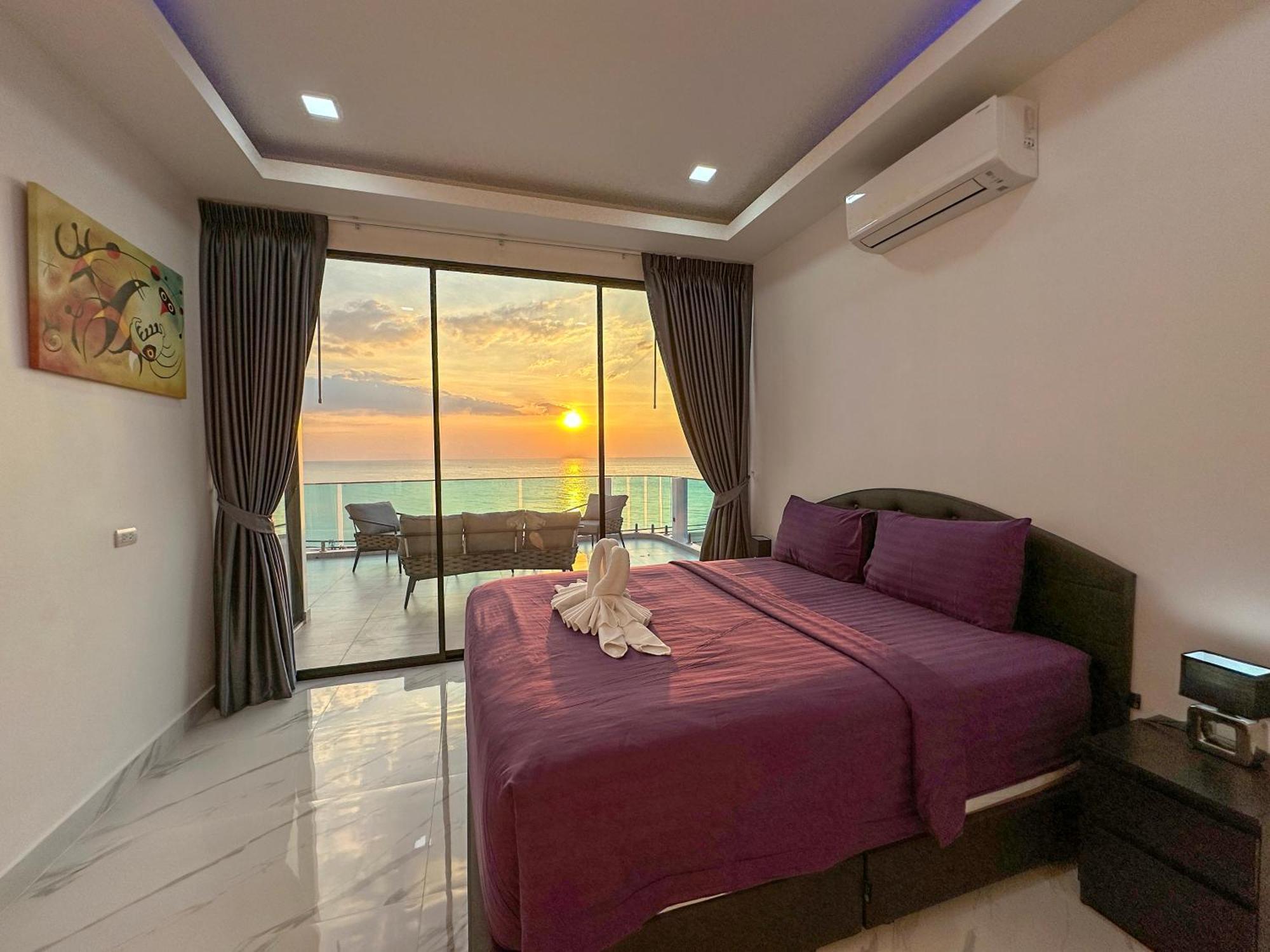 Stunning Beachfront View Luxurious Apartment 40 Jomtien Beach Exteriör bild